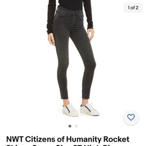 C of H dark grey skinny denim jeans